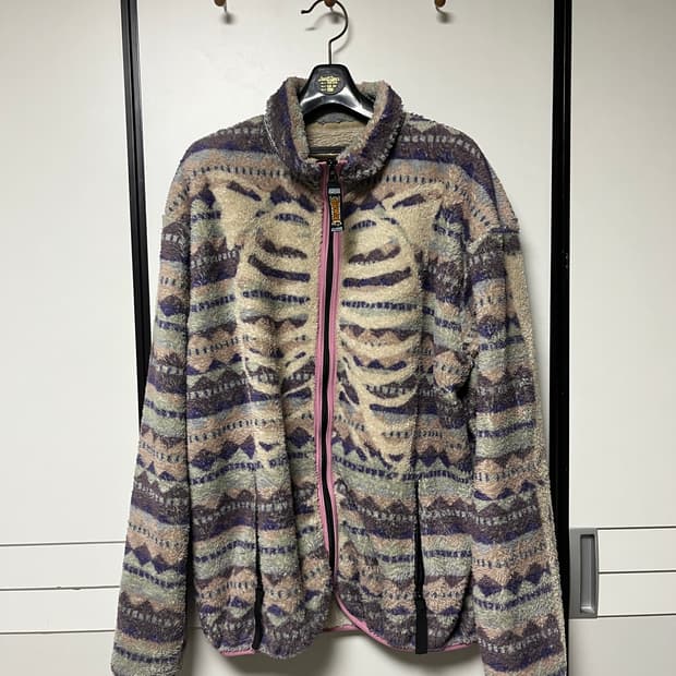 캐피탈 본 후리스 5사이즈