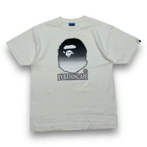 베이프 05s 빅사루 네온 잉크 아트 반팔 티셔츠