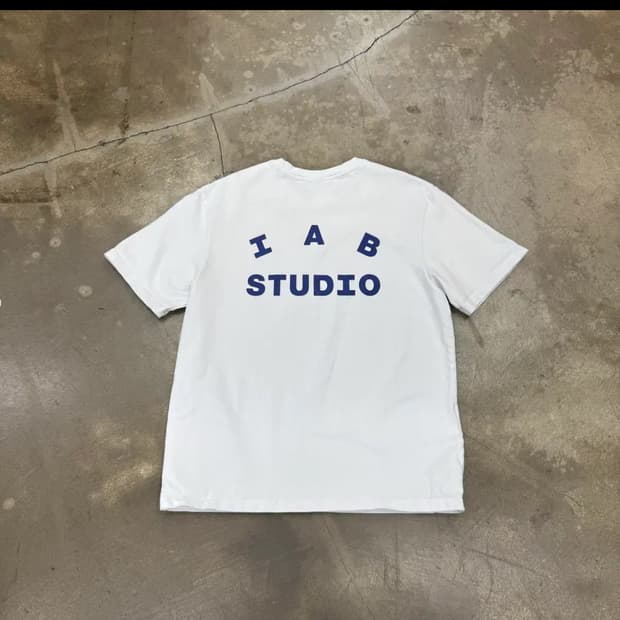 IAB studio 반팔 포카리/흰색 아이앱