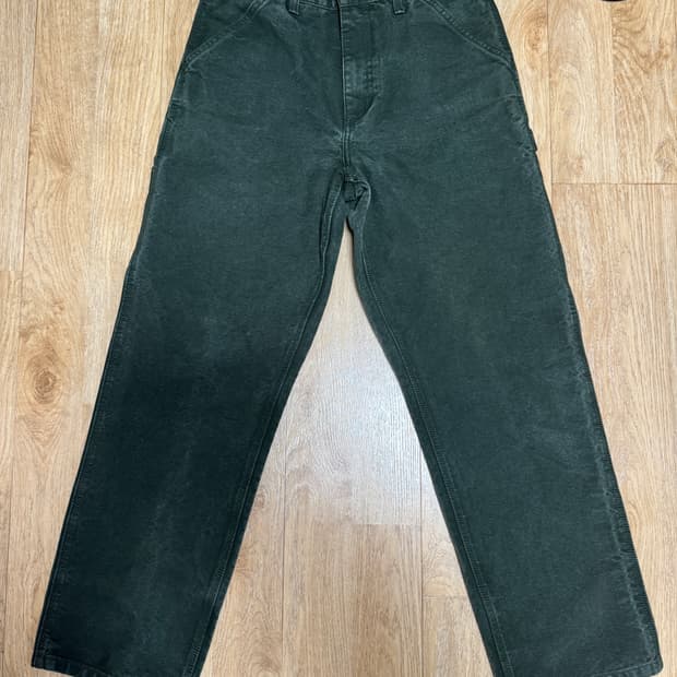 칼하트윕 싱글니 워크팬츠 올리브 28X30