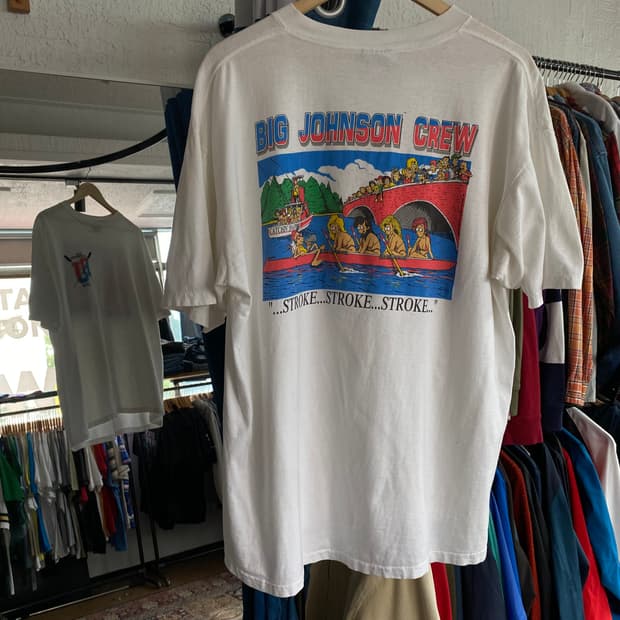 🌊92년 BIG JOHNSON 싱글스티치 티셔츠
