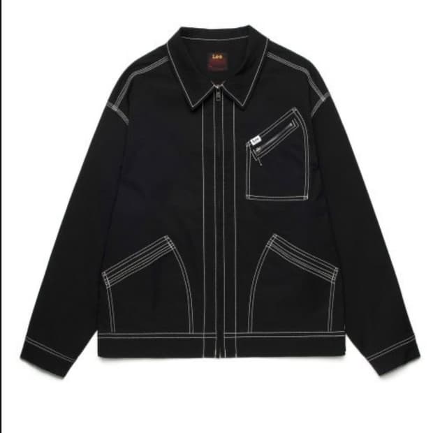 Lee 자켓 블랙