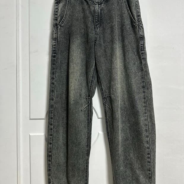 미스치프 워시드 슬라우치 팬츠