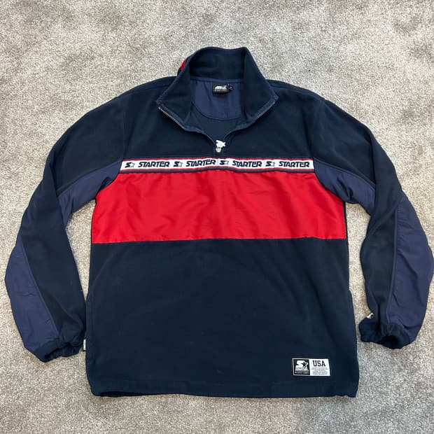 스타터 반집업 티셔츠