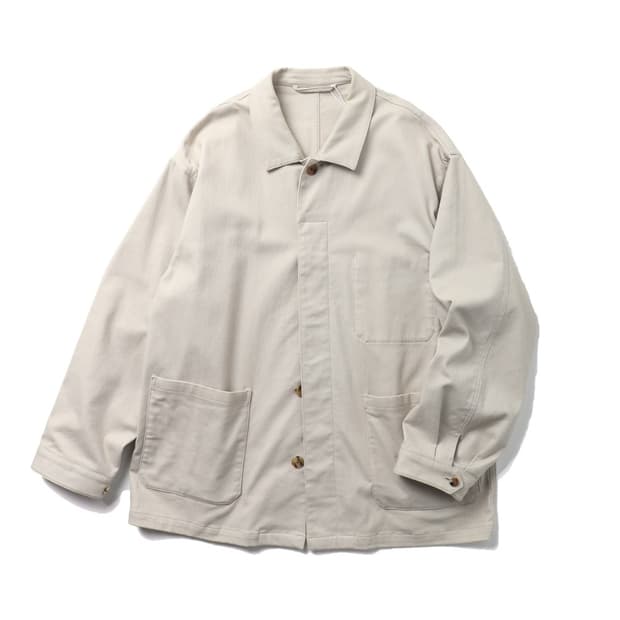 steven alan BRSH TWILL FLY WORK JACKET