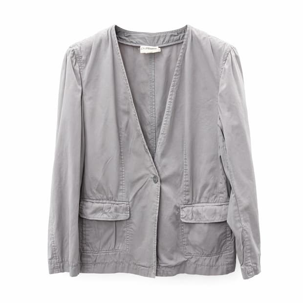 pure DKNY 노카라 자켓