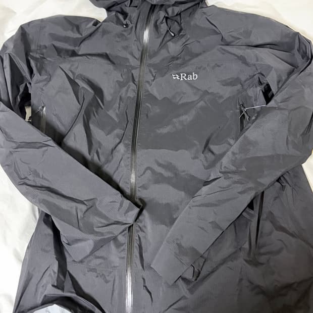 (XL) Rab 랩 다운포어 플러스 2.0 자켓 블랙