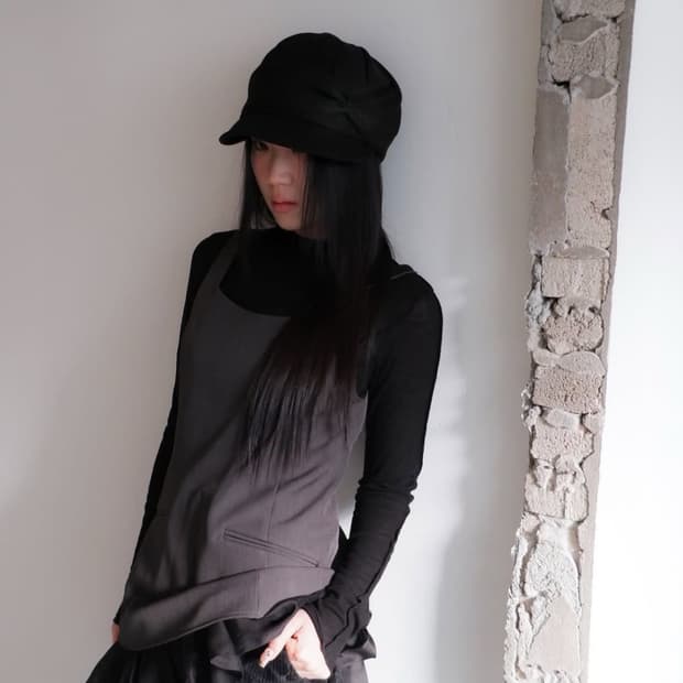 비센사이 셔링 밴드 모자 