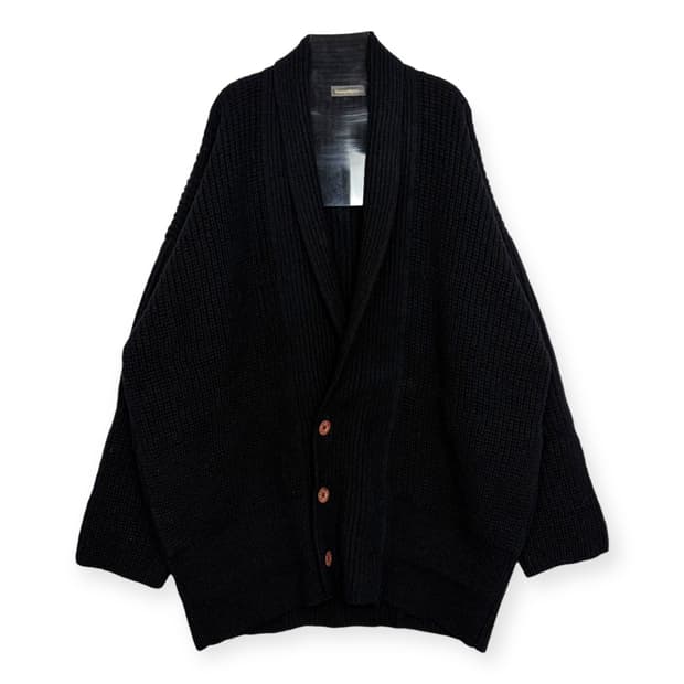 80s 이세이미야케 패턴 니트 가디건