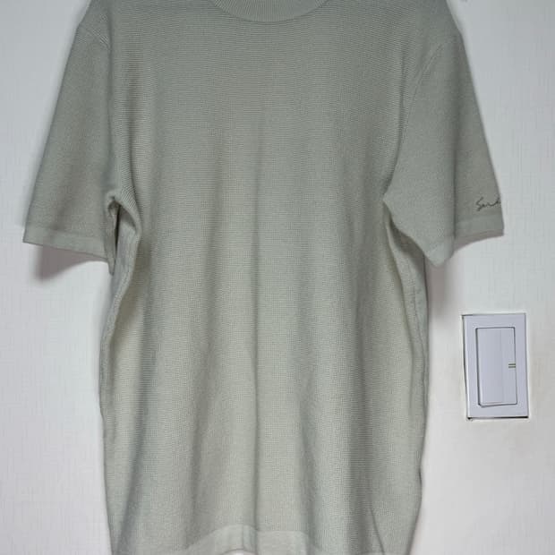 코오롱 시리즈 남성 니트 반팔