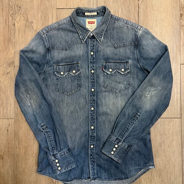 리바이스 쏘투스 웨스턴 데님 셔츠 M(95-100)