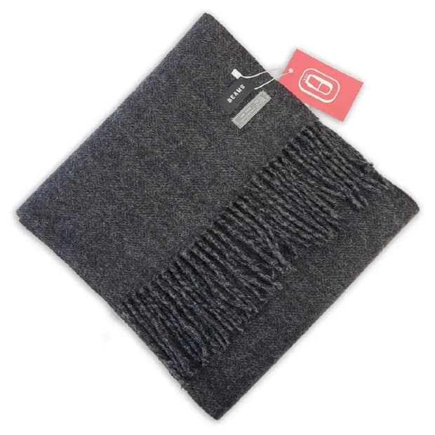 BEAMS 빔즈 울100% 머플러