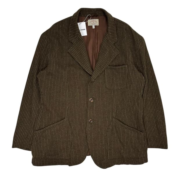 아르마니 진스 핀스트라이프 울 블레이저