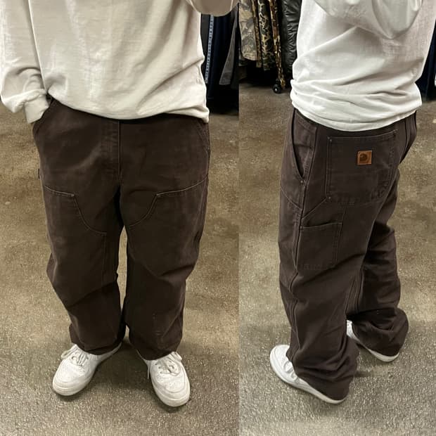 Carhartt 더블니 워크 팬츠 (33)