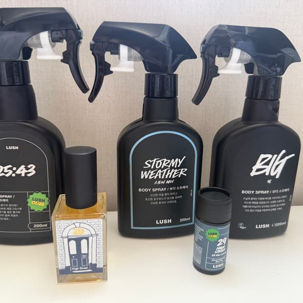 러쉬 바디스프레이 3종 & 퍼퓸 1종 & 솔리드퍼퓸 1종