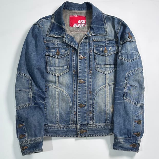 VTG 데님 자켓  