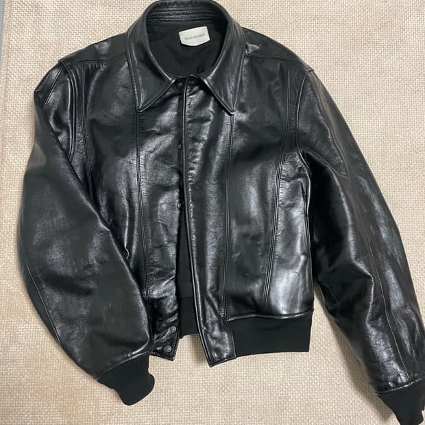 누마레 가죽자켓 m