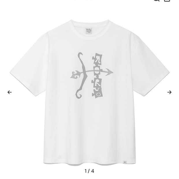 TCM X HANRORO graphic T (white)
