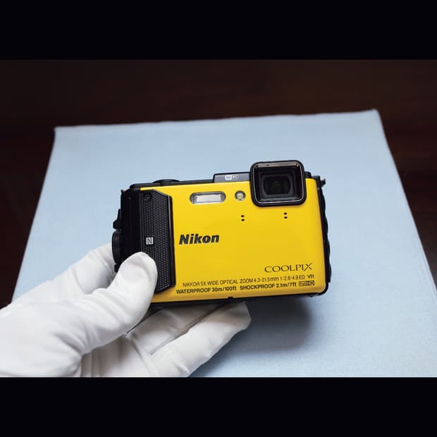 레어<신품급>니콘 쿨픽스 aw130 (aw100/aw110) 빈티지 디카