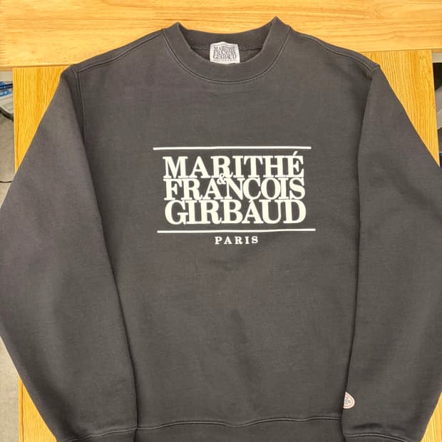 [s]마리떼 프랑소와 저버 맨투맨 블랙