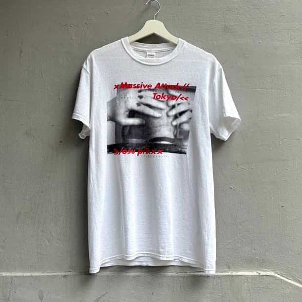 Massive Attack 2017 tour tee 매시브어택