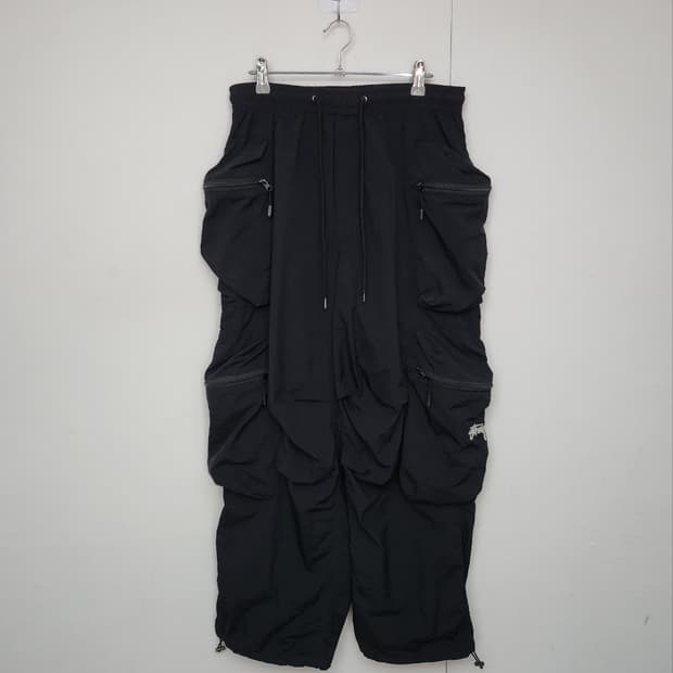 [STUSSY 스투시] 32인치 남 카고팬츠 바람막이바지 밴딩바지