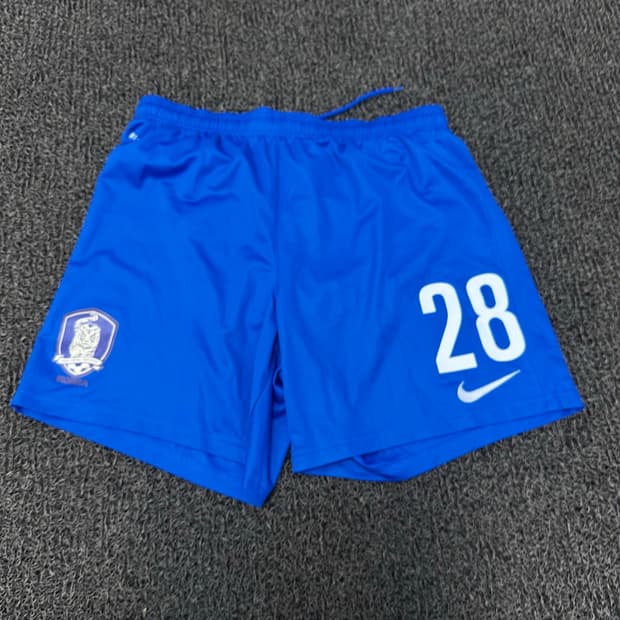NIKE 나이키 대한민국 국가대표 운동복 반바지 블루 M