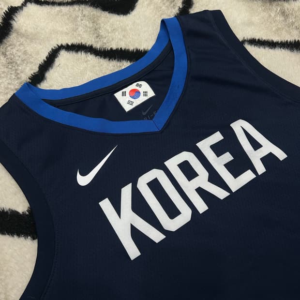 [2XL]나이키 국대 농구 져지/짙은네이비