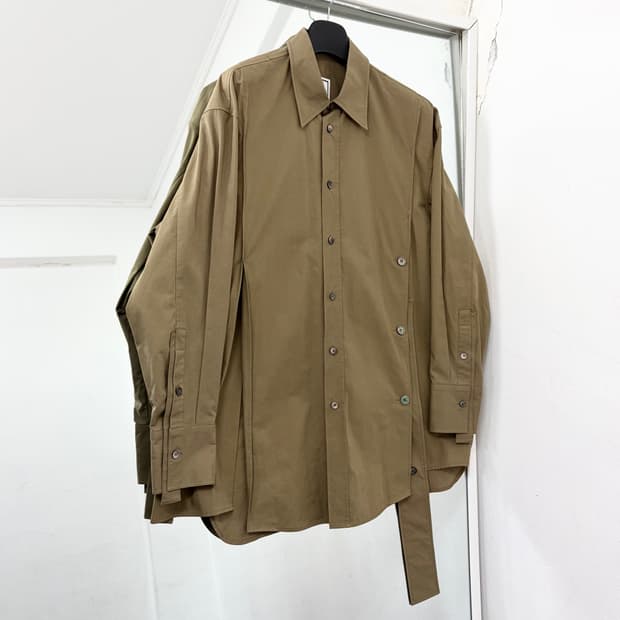 우영미 21FW 레이어드 셔츠