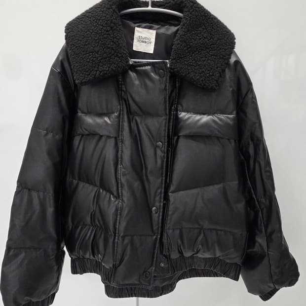 스튜디오톰보이 인조가죽 자켓 