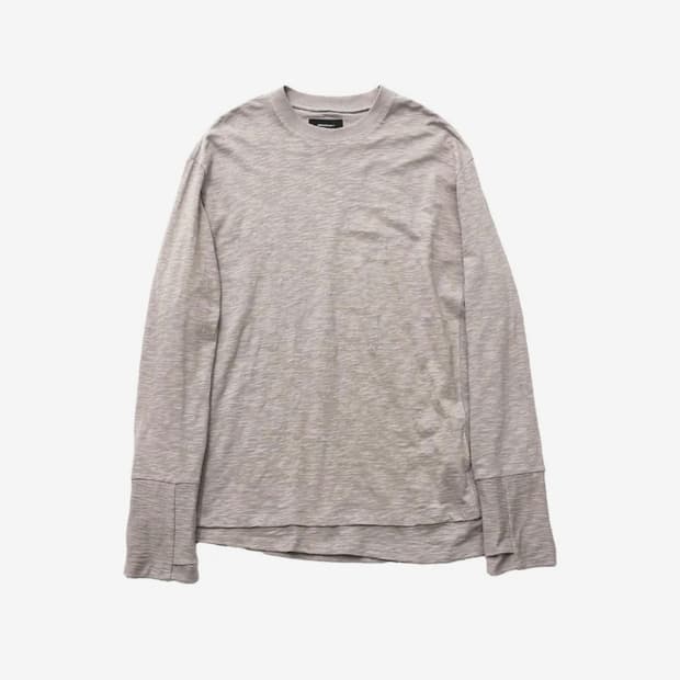 999휴머니티 레이어드 롱슬리브 티 (토프)