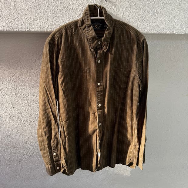 RRL 더블알엘 웨스턴 조니뎁 셔츠