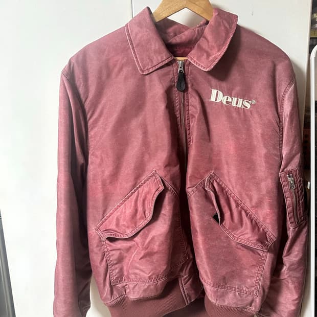 데우스 봄바자켓 마룬 M