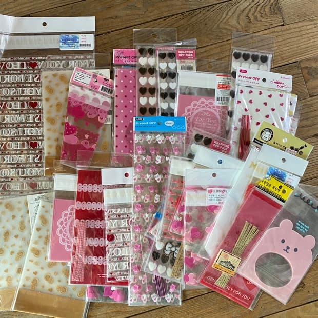 한국산 포장용지 34개