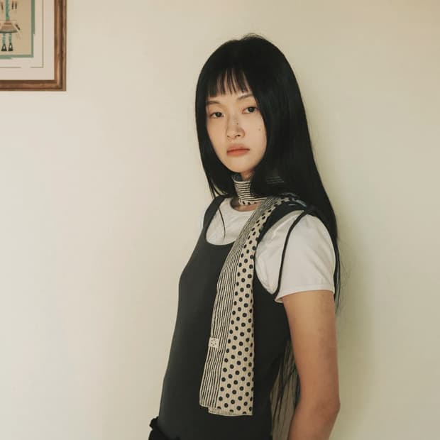 오헤시오 도트 시어 스카프