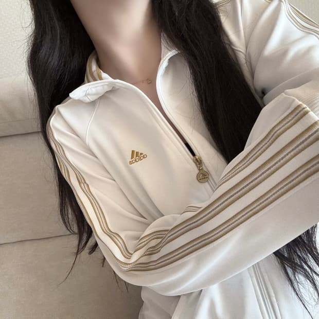 아디다스 화이트골드 져지