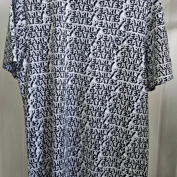 PEARLY GATES 로고 반팔티 6 (105cm)