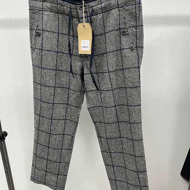 32-33) 이스트로그 크롭 울팬츠 