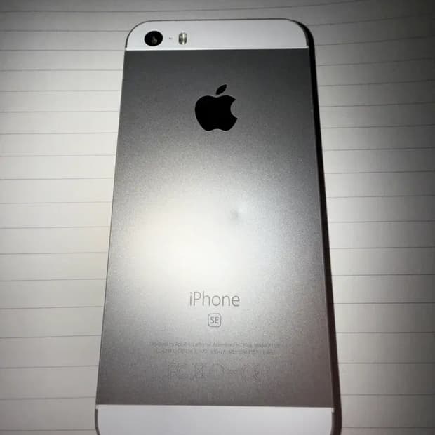 아이폰 se1 실버 16기가