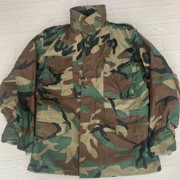 미군 M65 우드랜드 필드자켓 MR
