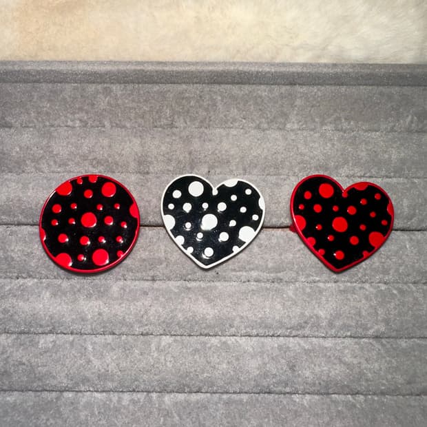 오리엔탈 고스펑크 물방울 반지