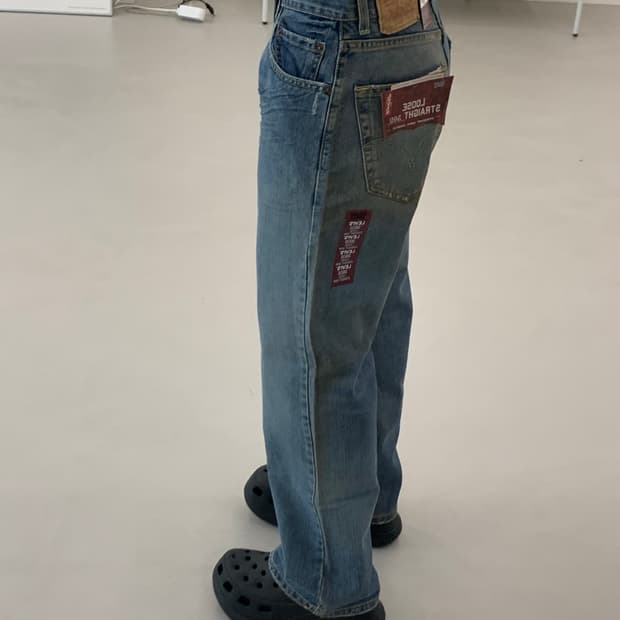 리바이스 569 루즈 스트레이트 핏 데님 28x30