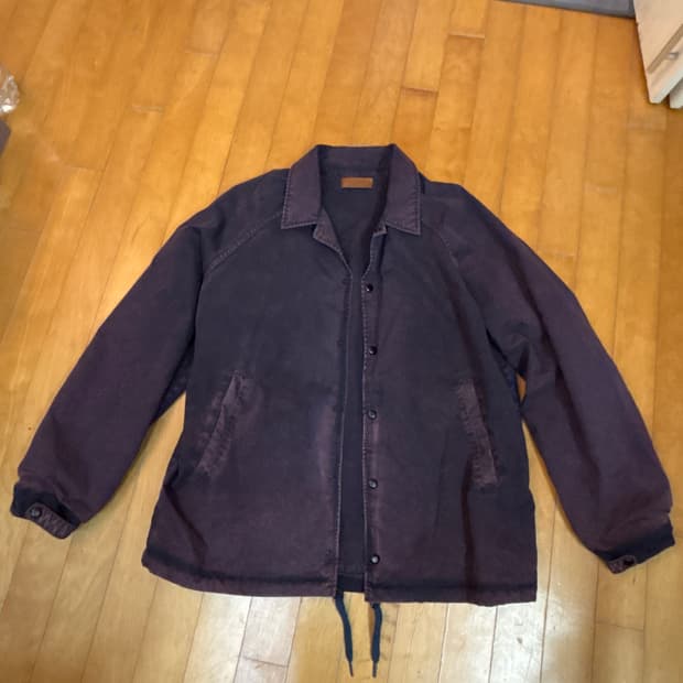 블랙아웃 코치 자켓 M사이즈