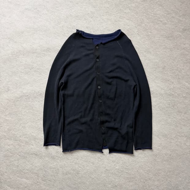 Y’s 비대칭 버튼 가디건