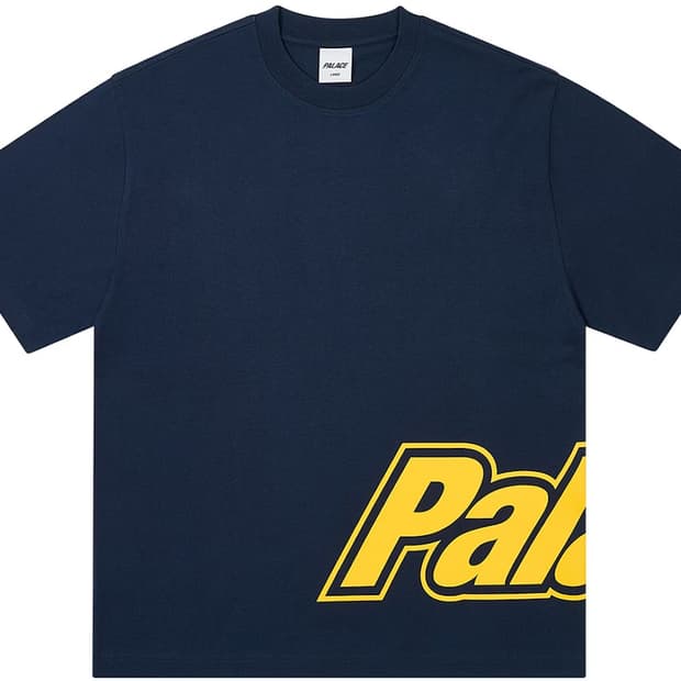 팔라스 보더 티셔츠 네이비 