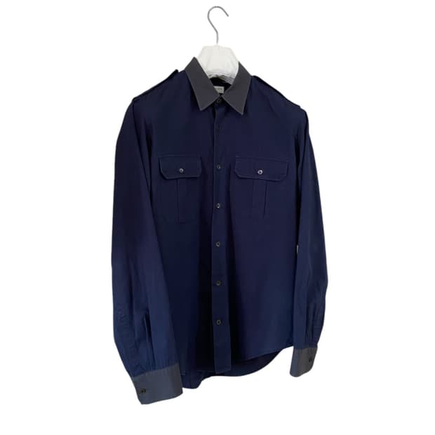 Patch Pocket Epaulet Shirt