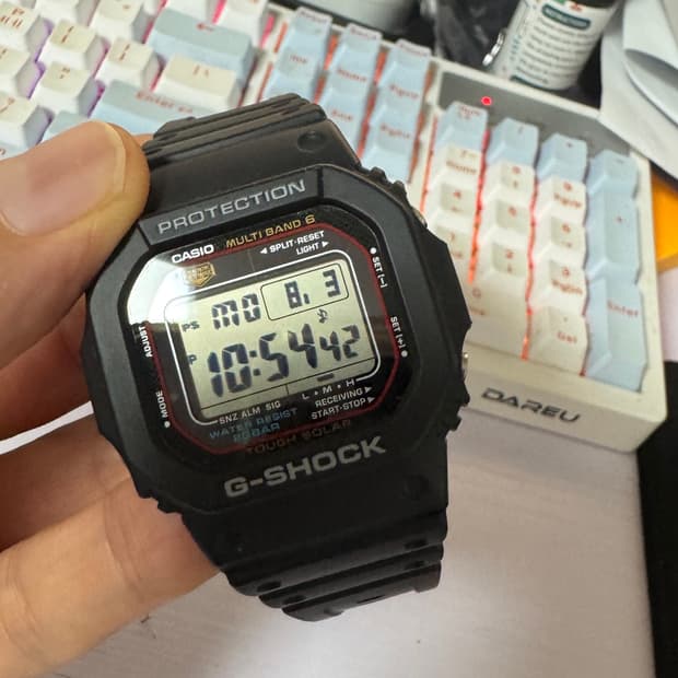 카시오 지샥 gw-m5610u 빨테