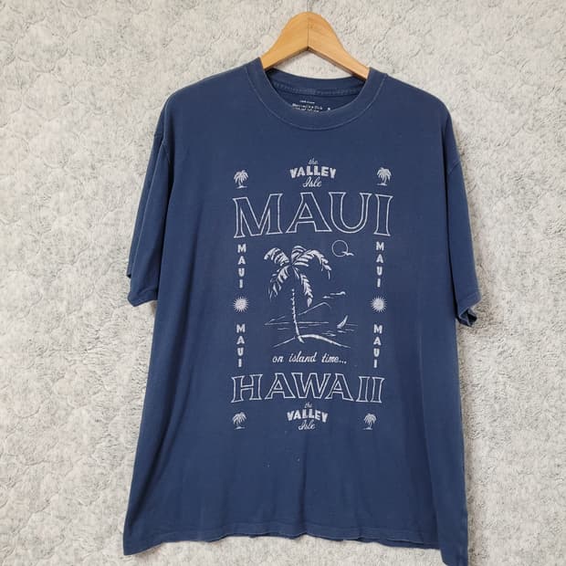 G684 [XL] 아베크롬비 올드스눌 MAUI HAWAII 반팔 티셔츠