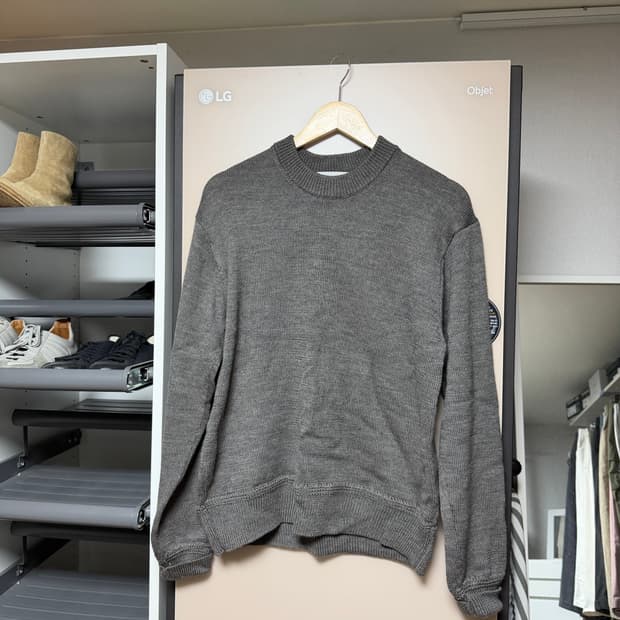 앤즈엔드민즈 메리노울 크루넥