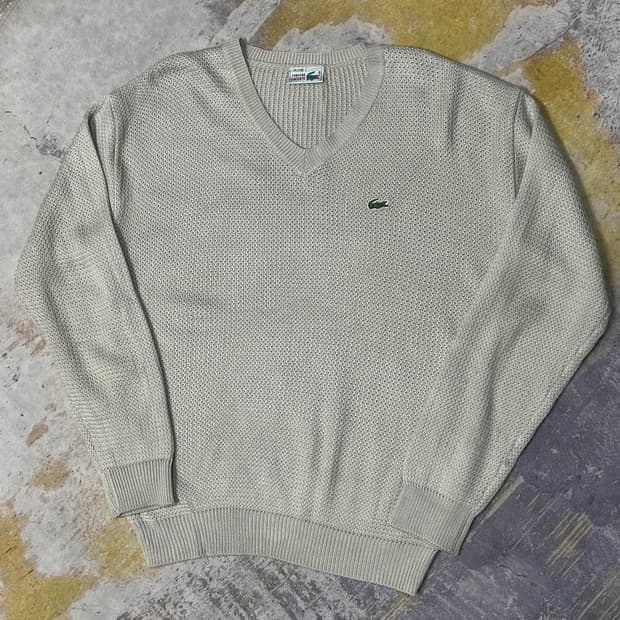 라코스테 와플 니트 105